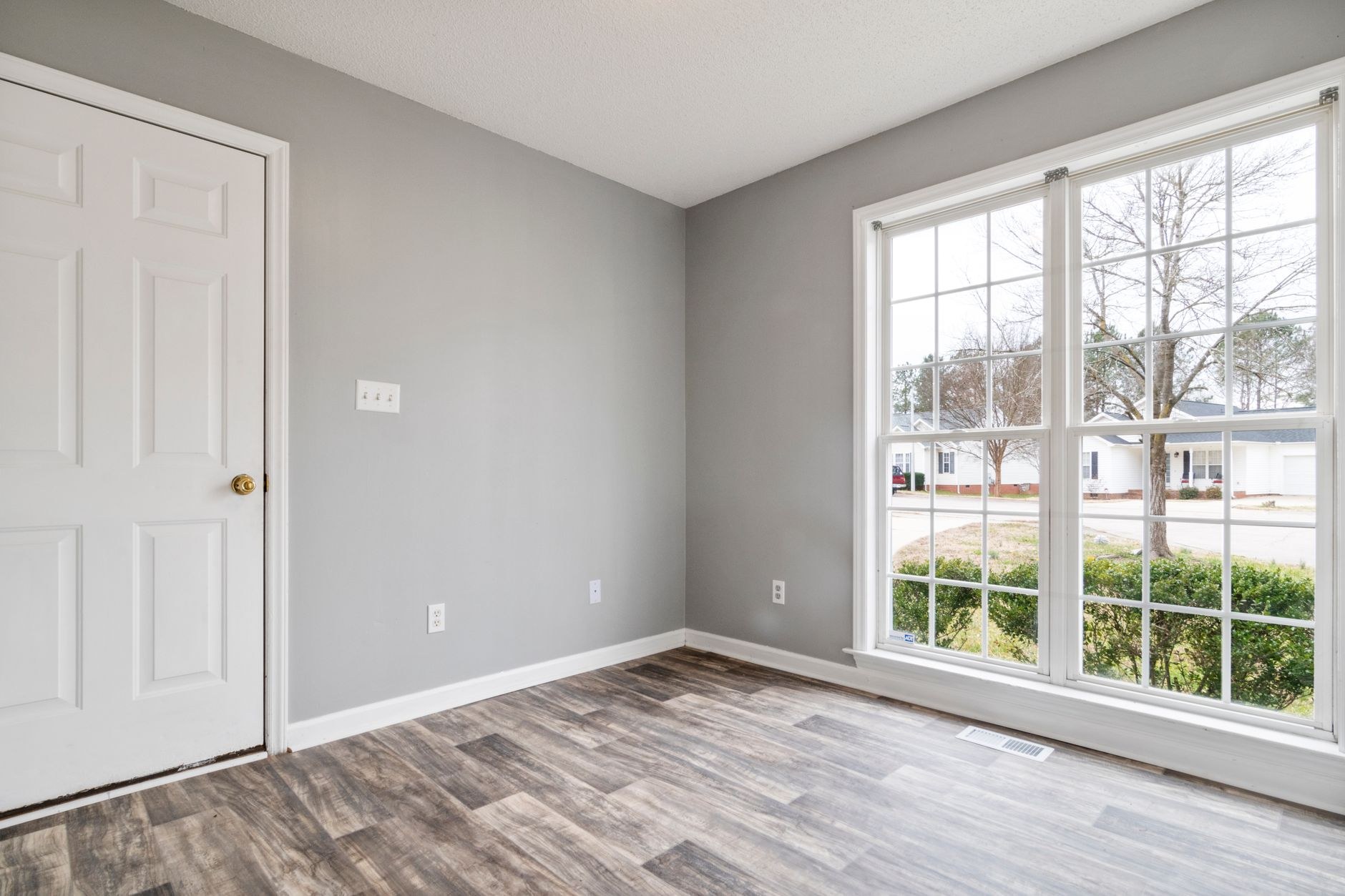 Bright finished interior
